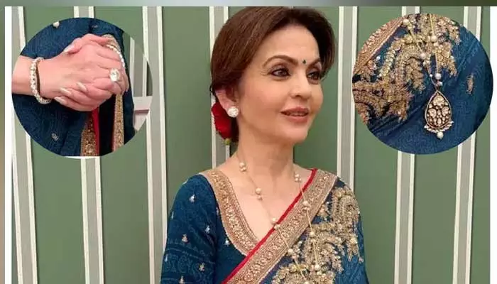 Nita Ambani : ఇండియా హౌస్ ఆఫ్ పారిస్ ఒలింపిక్స్ నుంచి నీతా అంబాని న్యూ లుక్..