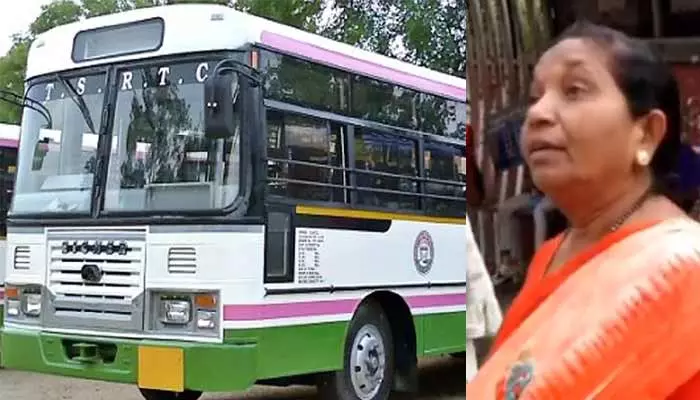 free bus scheme: ఫ్రీ టికెట్ వల్ల మాకు రెస్పెక్ట్ ఇస్తలే.. మహిళ వీడియో వైరల్