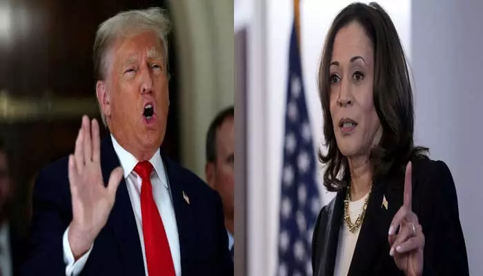 Kamala Harris vs Donald Trump : కమలా హరీస్ పై మరోసారి ట్రంప్ సంచలన వ్యాఖ్యలు