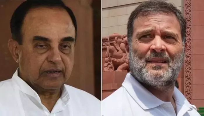 Subramanian Swamy : రాహుల్‌గాంధీ భారత పౌరసత్వాన్ని సవాల్ చేస్తూ పిల్.. సుబ్రమణ్యన్ స్వామి సంచలనం