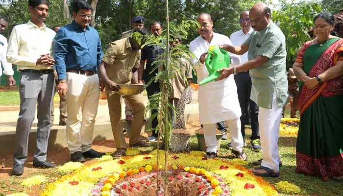 AP:చాలా కాలం తర్వాత మళ్లీ ఇక్కడ మొక్కను నాటాను:స్పీకర్ అయ్యన పాత్రుడు