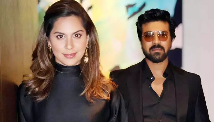 RAM CHARAN-UPASANA:బ్లాక్ అండ్ బ్లాక్‌లో మెగా క్యూట్ కపుల్.. మైండ్ బ్లోయింగ్ పిక్స్ వైరల్