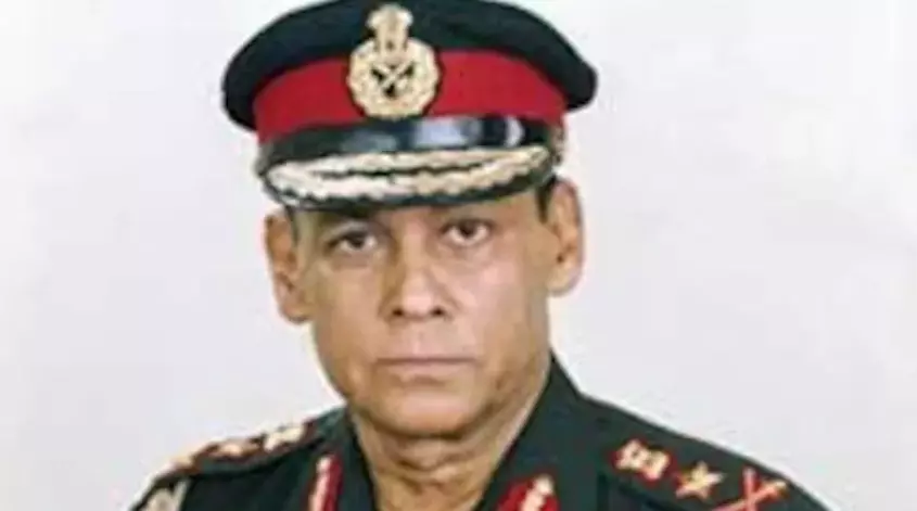 Former army chief : భారత ఆర్మీ మాజీ చీఫ్ జనరల్ పద్మనాభన్ కన్నుమూత