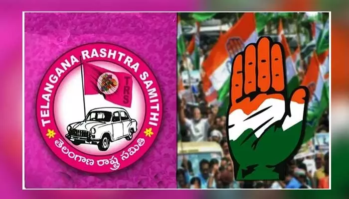 T Congress Tweet: పదేళ్లు అన్ని విధాల మోసం చేసి ఇప్పుడు ధర్నాలా?