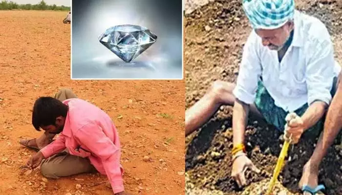 Diamond:రైతు తలరాతను మార్చిన తొలకరి..పొలంలో దొరికిన వజ్రం..ఎక్కడంటే?