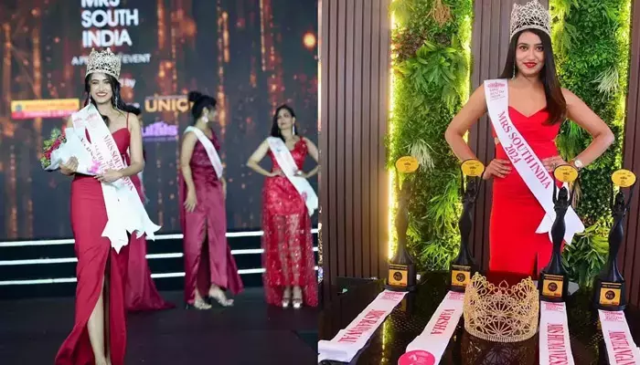 Mrs South India -2024: తగ్గేదేలే.. మిసెస్ సౌత్ ఇండియాగా హైదరాబాద్ యువతి