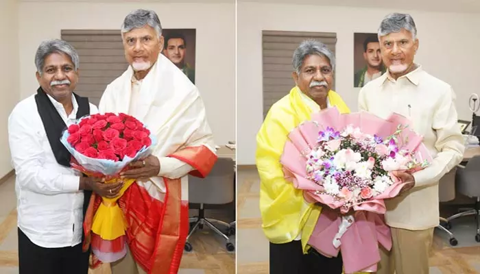 Manda Krishna: సీఎం చంద్రబాబును కలిసిన మంద కృష్ణ మాదిగ..