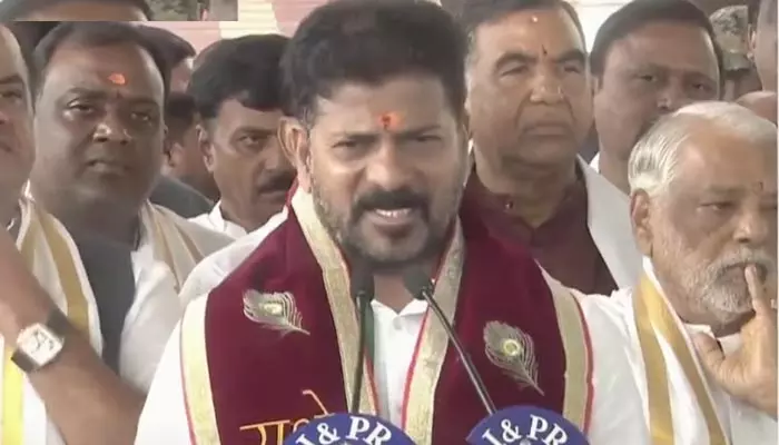 CM Revanth: తెలంగాణ తల్లి విగ్రహ ఏర్పాటును తెరమరుగు చేశారు: సీఎం రేవంత్ సంచలన వ్యాఖ్యలు