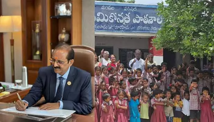 SBI ఇండియా చైర్మన్ గా పెద్దపోతులపాడు వాసి.. గ్రామంలో సంబురాలు