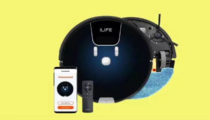 Robot vacuum cleaner : రోబోట్ వాక్యూమ్ క్లీనర్.. తక్కువ ధరతో ఇల్లంతా క్లీన్..