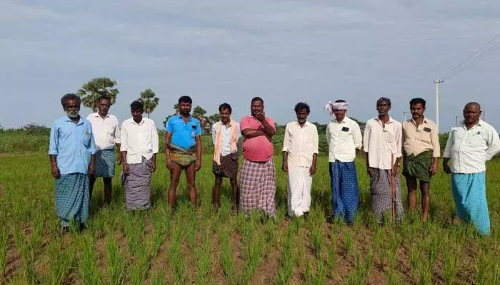 సాగు నీళ్ల కోసం రైతుల ఆందోళన