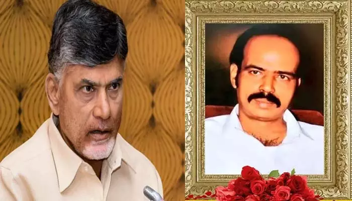 నమ్మిన వారి కోసం నిలబడే నాయకుడిగా ముద్ర వేసుకున్న పరిటాల రవికి నివాళులర్పించిన AP సీఎం&నారా లోకేశ్