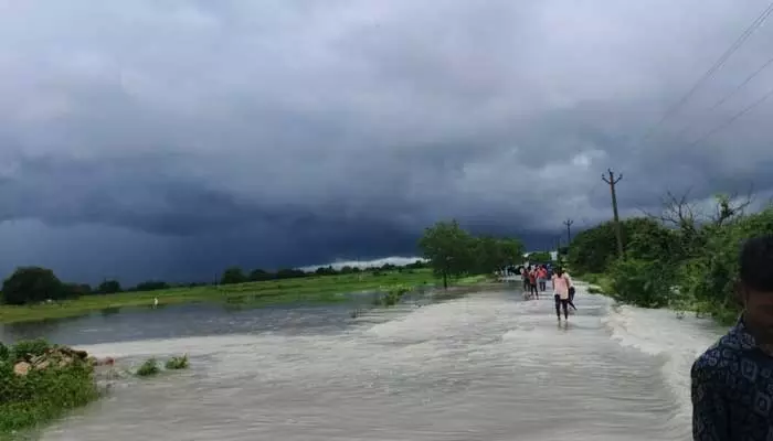 సిద్దిపేట జిల్లా వ్యాప్తంగా దంచి కొడుతున్న వానలు..