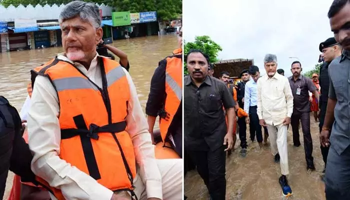 జలదిగ్బంధంలో 2.76 లక్షల మంది.. మరోసారి ఆ ప్రాంతానికి సీఎం చంద్రబాబు