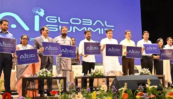 Global AI Summit: దేశంలోనే తొలిసారి..రేవంత్ రెడ్డి చేతుల మీదుగా రేపు ప్రతిష్టాత్మక సదస్సు