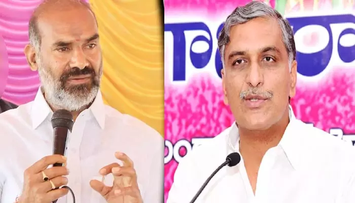 ‘పదేళ్లు అధికారంలో ఉండి రేషన్ కార్డులేందుకివ్వలేదు’.. హరీష్ రావును ప్రశ్నించిన ఆది శ్రీనివాస్