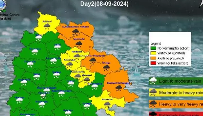 Rains: తెలంగాణ రాష్ట్రంలో మరోసారి భారీ వర్షాలు.. వాతావరణ శాఖ అలర్ట్