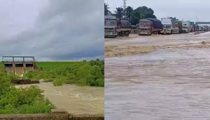 పోటెత్తిన వరద..ఆ జిల్లాలో బీభత్సం సృష్టిస్తున్న ఏలేరు