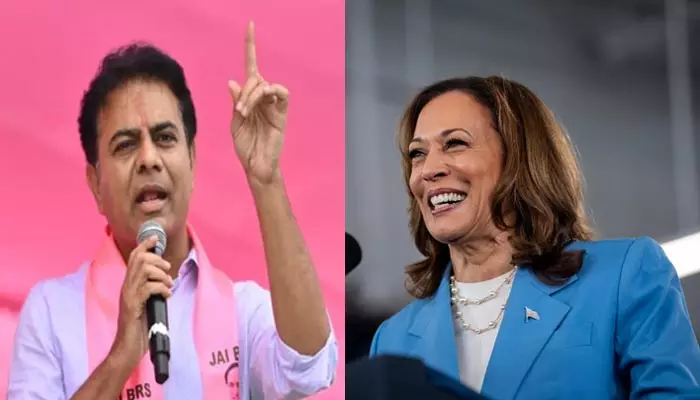 Kamala Harris : కమలా హారిస్‌ నిజమైన దేశాధ్యక్ష అభ్యర్థి! ఎక్స్‌లో కేటీఆర్‌ ట్వీట్ వైరల్