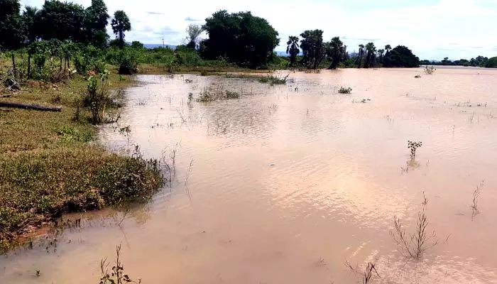 పొద్మూరు ఆవాసాల్లోకి గోదావరి వరద