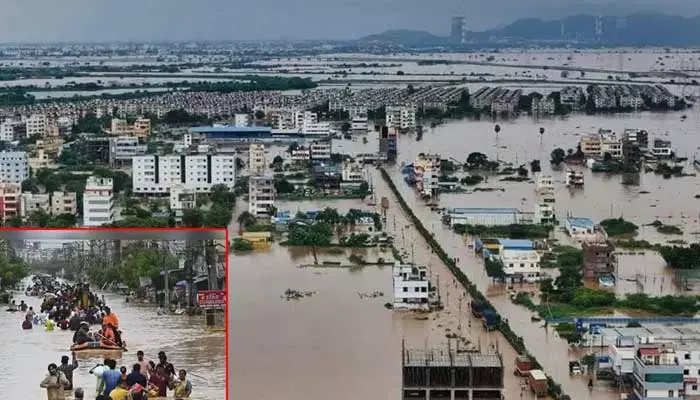 వరదల్లో చిక్కుకున్న ముగ్గురి ప్రాణాలు కాపాడిన సూపర్ హీరో.. తాను మాత్రం!?