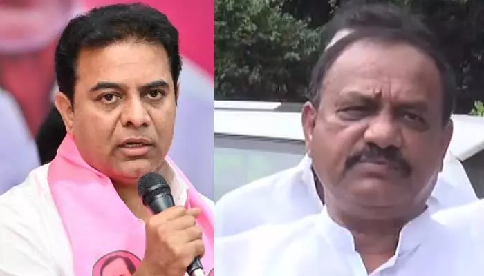 T PCC:  ఉవ్విళ్ళూరుతున్న మీకు నిరాశ తప్పదు.. కేటీఆర్ కు కొత్త పీసీసీ చీఫ్ కౌంటర్