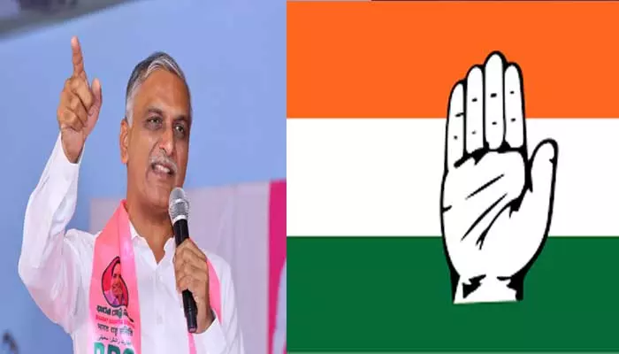 T Congress: హరీశ్ రావు.. మీ నాయకులు హద్దు దాటకుండా చూస్కోండి