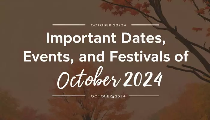 Festivals List In October: అక్టోబర్‌లో దసరాతోపాటు ఉన్న పండుగల లిస్ట్ ఇదే..!