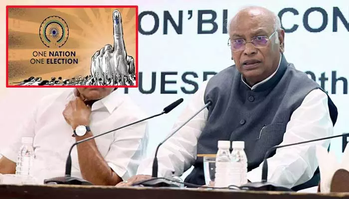 దేశంలో జమిలి ఎన్నికలు సాధ్యం కావు: Mallikarjun Kharge