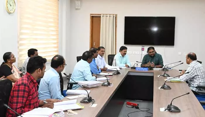 District Collector Koya Shree Harsha :  భూ సేకరణపై అధికారులు ప్రత్యేక దృష్టి సారించాలి..