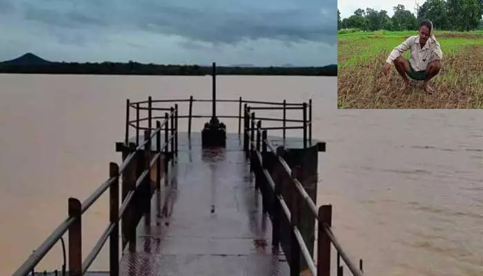 నిండుకుండలా ప్రాజెక్టు.. ఎండుతున్న పంటలు! మరమ్మతులకు నోచుకోని బొగ్గులవాగు మధ్యతరహా ప్రాజెక్టు