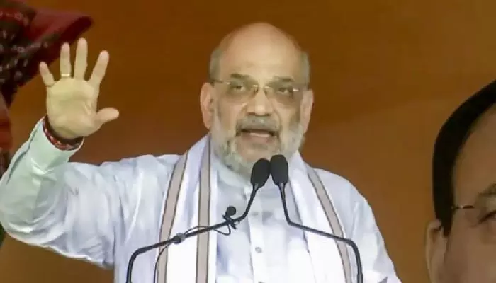 Amit Shah: కాంగ్రెస్ దళిత వ్యతిరేక పార్టీ.. కేంద్ర హోం మంత్రి అమిత్ షా