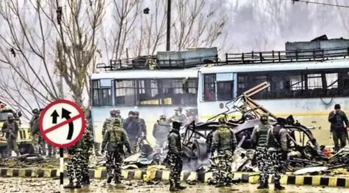 Pulwama terror attack: పుల్వామా దాడి కేసు నిందితుడు మృతి