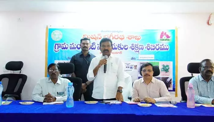 తాగునీటి సరఫరాకు ఇబ్బందులు రాకుండా చూడాలి : ఎమ్మెల్యే కవ్వంపల్లి