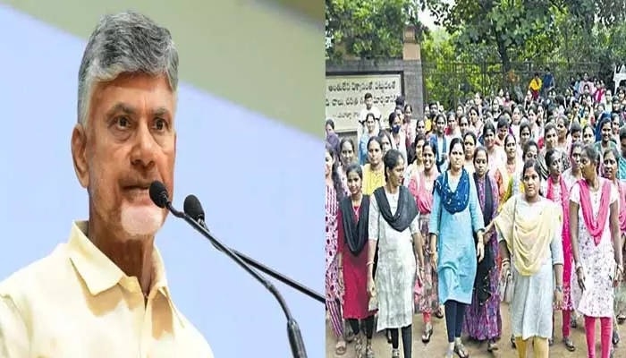 AP Volunteer:ఏపీ ప్రభుత్వానికి వలంటీర్ల వార్నింగ్..!