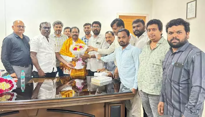 సీఈఐజీ‌గా రామాంజనేయులు బాధ్యతల స్వీకరణ