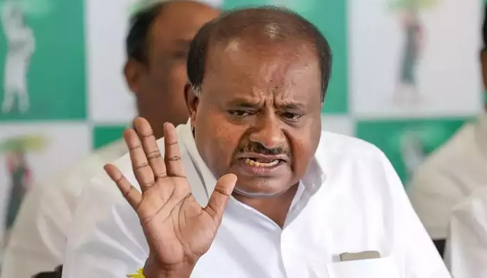 HD Kumaraswamy: నన్ను జైలుకు పంపేందుకు కాంగ్రెస్ కుట్ర.. కేంద్ర మంత్రి కుమారస్వామి