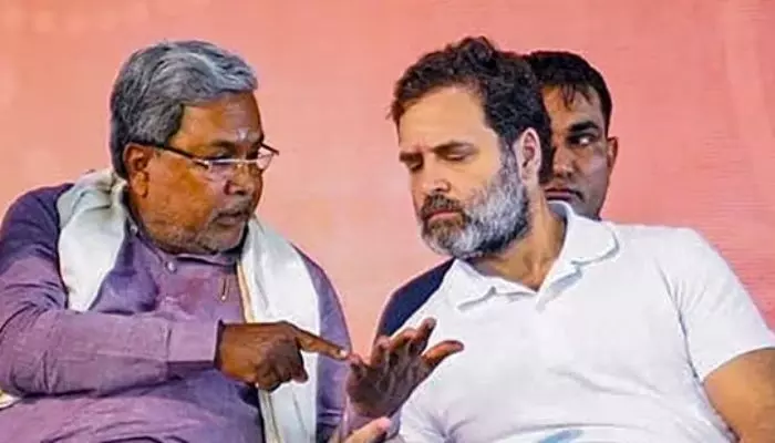 Rahul Gandhi : రాహుల్‌గాంధీ ఏ1 నిందితుడు సిద్ధరామయ్య పక్షమేనా ? : బీజేపీ