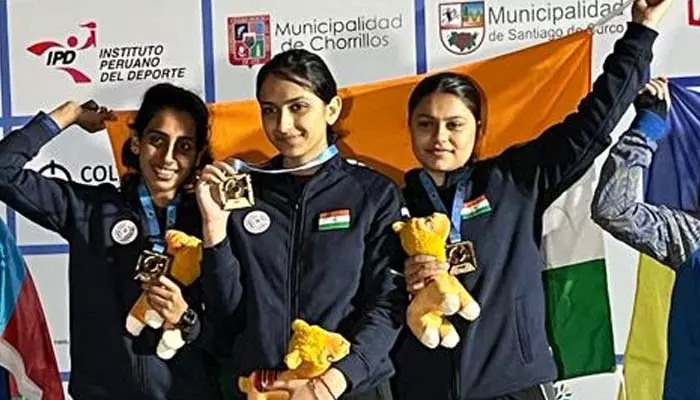 Junior World Championship : షూటింగ్‌లో రెండు స్వర్ణాలు, కాంస్యం.. భారత్‌కు అదిరిపోయే బోణీ