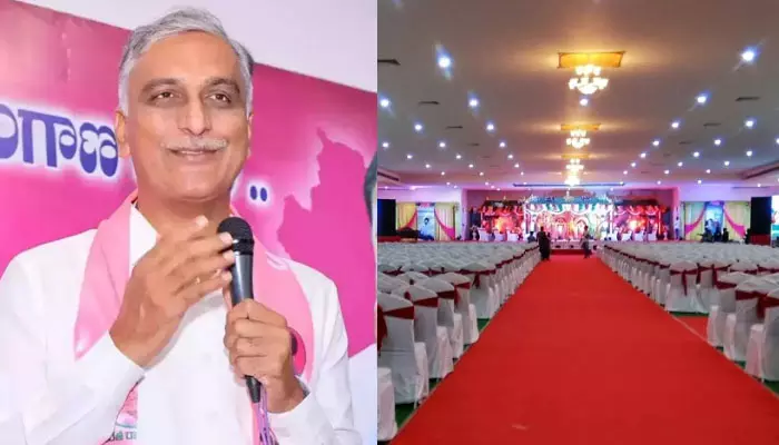 ఆనంద్ కన్వెన్షన్‌లో హరీష్ రావుకు వాటాలున్నాయి’