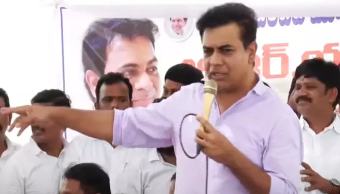 KTR: ‘మూసీ మే లూటో.. దిల్లీ మే బాంటో’ కాంగ్రెస్ నినాదం.. మంత్రి కేటీఆర్ సంచలన వ్యాఖ్యలు