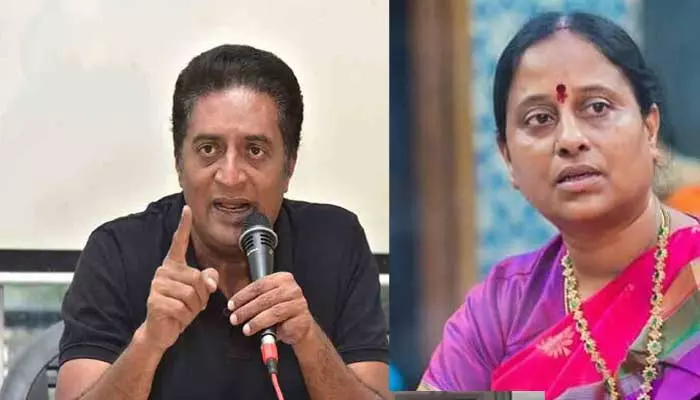 Prakash Raj: సమంతా విడాకులపై కొండా సురేఖ వ్యాఖ్యలు.. మంత్రికి ప్రకాశ్ రాజ్ కౌంటర్