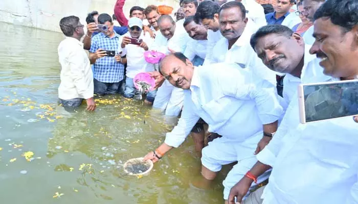 MLA :  మత్స్యకారుల సంక్షేమానికి ప్రభుత్వం కృషి