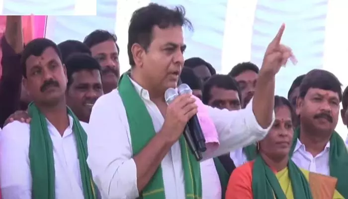 KTR: రేవంత్‌‌రెడ్డి చేసేది ఫోర్త్ సిటీ కాదు.. ఫోర్ బ్రదర్స్ సిటీ: మాజీ మంత్రి కేటీఆర్ సెన్సేషనల్ కామెంట్స్