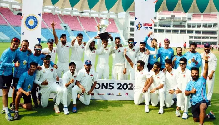 Irani Cup: ఇరానీ కప్ విజేతగా ముంబై..15వ సారి టైటిల్ కైవసం