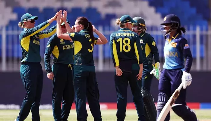 ICC Womens T20 World Cup: ఐసీసీ ఉమెన్స్ టీ20 ప్రపంచకప్..ఆస్ట్రేలియా చేతిలో శ్రీలంక ఘోర పరాజయం