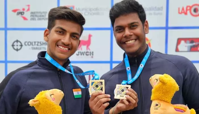 ISSF Junior World Championship : మరోసారి అదరగొట్టిన ముకేశ్.. ఆరు పతకం కైవసం