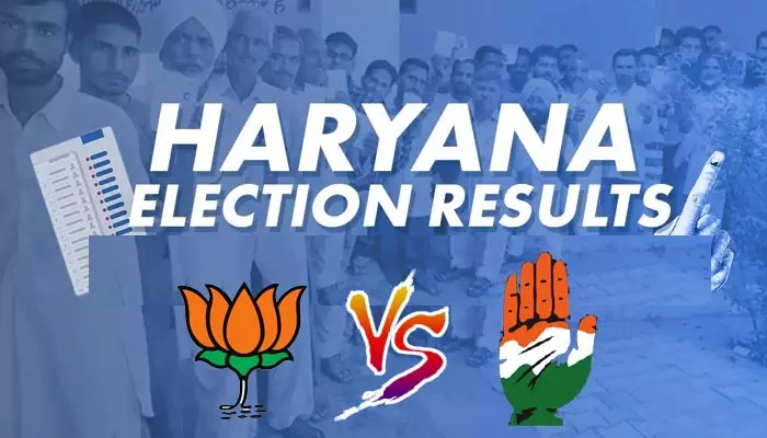 Election Results-2024: హర్యానాలో సీన్ రివర్స్.. ఆధిక్యంలో మ్యాజిక్‌ ఫిగర్‌ను దాటేసిన బీజేపీ