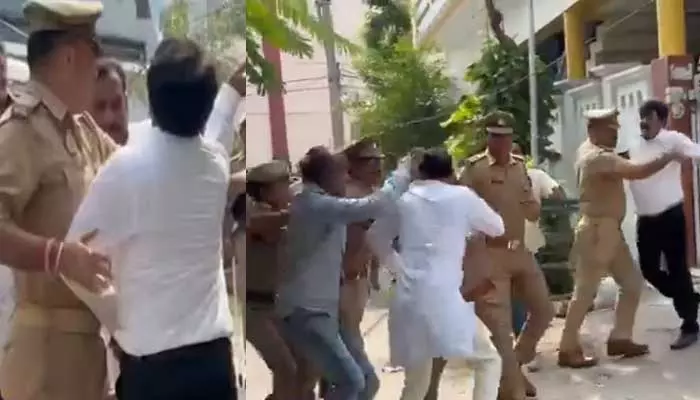 Attacked On MLA: బీజేపీ ఎమ్మెల్యే చెంప వాయించిన లాయర్.. వీడియో వైరల్