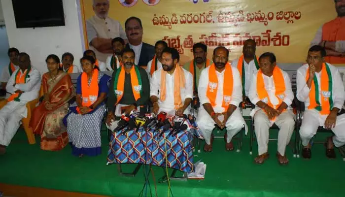 రాష్ట్రంలో అస్తవ్యస్తమైన పాలన కొనసాగుతుంది :  మంత్రి కిషన్ రెడ్డి